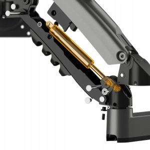 North Bayou H100-FP Ergonomiczny uchwyt biurkowy do laptopa / monitora Regulacja 3D 11