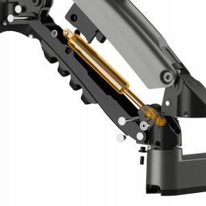 North Bayou H100-FP Ergonomiczny uchwyt biurkowy do laptopa / monitora Regulacja 3D 4