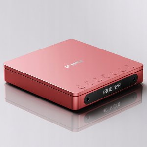 Odtwarzacz CD FiiO DM13 BT - red - Przenośny odtwarzacz CD z Bluetooth 5
