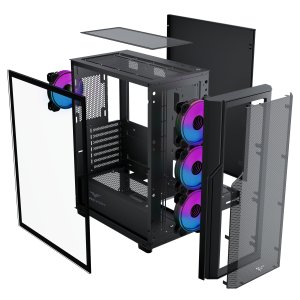 Obudowa PREYON Nest Aero ARGB (PNA04B) 2