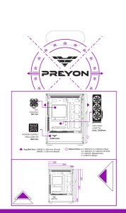 Obudowa PREYON Nest Quarry ARGB (PNQ04B) 10