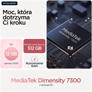Smartfon Motorola Moto G86 5G 8/256GB Różowy  (PB7L0110PL) 6