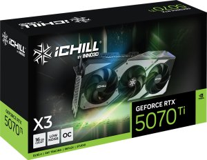 Karta graficzna Inno3D GeForce RTX 5070 Ti iCHILL X3 16GB GDDR7 DLSS4 (C507T3-16D7X-176069R) 3