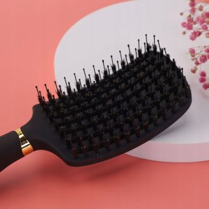 MOHI SISTER YOUNG_Ovia Hair Brush szczotka do włosów z włosiem dzika Black 2
