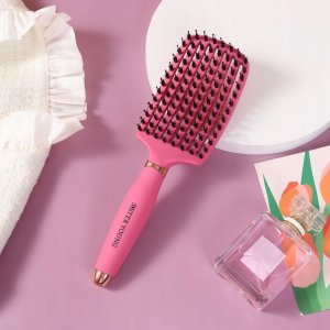 Balmain SISTER YOUNG_Ovia Hair Brush szczotka do włosów z włosiem dzika Fuchsia 6