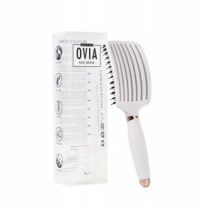 MOHI SISTER YOUNG_Ovia Hair Brush szczotka do włosów z włosiem dzika Nude 2
