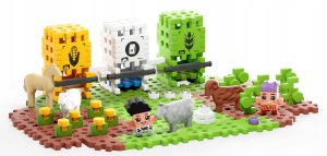 Marioinex Klocki waffle Farmer czas zbiorów 102 el (07566) 5