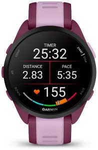 Zegarek sportowy Garmin Forerunner 165 Music Fioletowy  (010-02863-33) 2