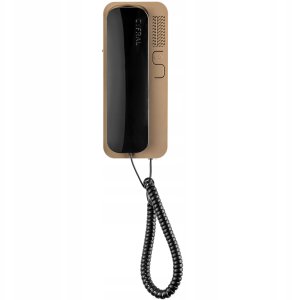 SMART 5P CYFRAL Unifon do systemu domofonowego analogowego 4+N, czarno beżowy 8