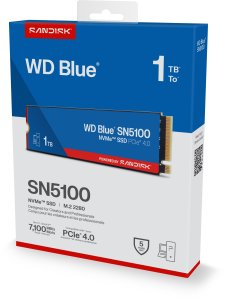 Dysk SSD SanDisk SN5100 1TB M.2 2280 PCI-E x4 Gen4 NVMe (WDS100T5B0E-00CPE0) 4