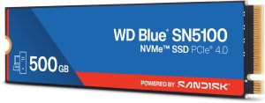 Dysk SSD SanDisk SN5100 500GB M.2 2280 PCI-E x4 Gen4 NVMe (WDS500G5B0E-00CPE0) 3