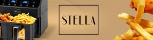 Frytkownica beztłuszczowa Stella Frytkownica beztłuszczowa STELLA STAF 2000-8D-C dual 8