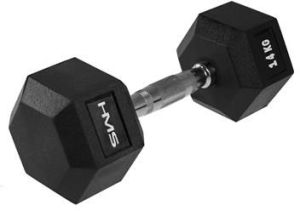 HMS ‎‎Hantel Hex Pro gumowany 1 x 14 kg 2