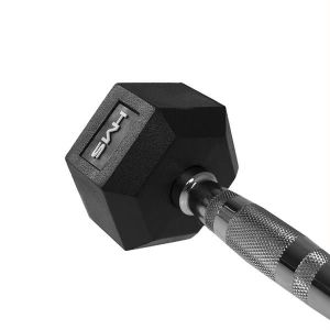 HMS hantel Hex Pro gumowany 1 x 16 kg 3