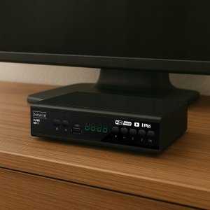 Tuner Dekoder Satelitarny DVB-T2 HEVC H.265 Full HD Telewizji Naziemnej USB enwire DVB-T2 001 10