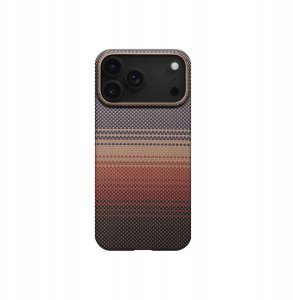 Case PITAKA Ultra-Slim Moonrise MagSafe for iPhone 17 Pro sunset 2