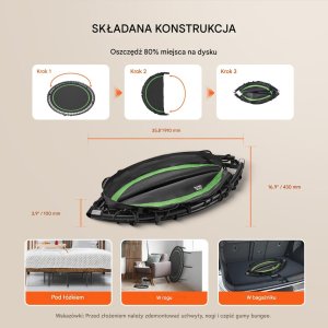 Trampolina Vevor Brak danych129 cm 3