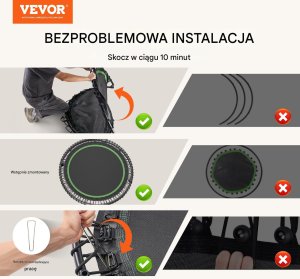 Trampolina Vevor Brak danych129 cm 5