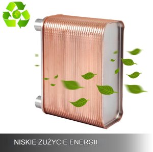 Wymiennik ciepła Wymiennik płytowy 60-płytowy 3