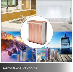 Wymiennik ciepła Wymiennik płytowy 60-płytowy 7