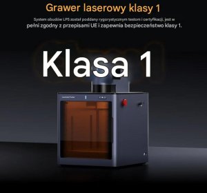 Grawer laserowy LaserPecker LP5 Safeguard + przedłużka obrotowa 9