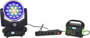 Powerbank DNA POWER B300 przenośna stacja zasilania powerbank AC 3xDC 2xUSB-A USB-C 300W 256 Wh 20000 mAh 8