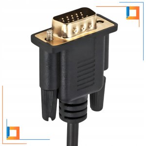 Kabel Co2 HDMI - D-Sub (VGA) 1m szary 10