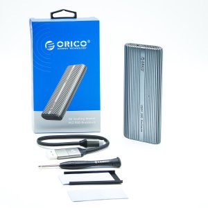 Kieszeń Orico SSD M.2 NVMe, USB-C 40 Gbps, z wentylatorem, metalowa 11