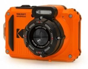 Aparat Podwodny Wodoszczelny 15m 16mp 1080p 4 Zoom Optyczny Wifi / Kodak Wpz2 / Pomarańczowy 3