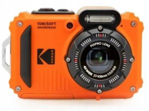 Aparat Podwodny Wodoszczelny 15m 16mp 1080p 4 Zoom Optyczny Wifi / Kodak Wpz2 / Pomarańczowy 4