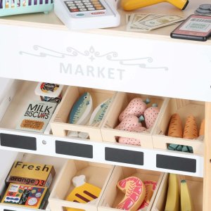 Market drewniany LULILO Melo stragan supermarket z kasą Kik Sp. z o. o. Sp. k. 4