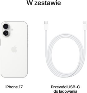 Smartfon Apple iPhone 17 8/512GB Biały (MG6Q4HX-A) 7