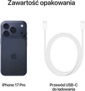 Smartfon Apple iPhone 17 Pro 5G 12/1TB Granatowy (MG8R4ZD/A) 8