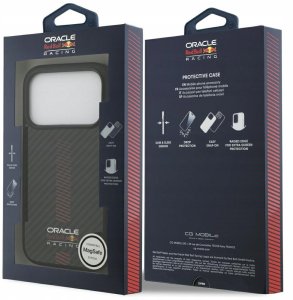 Red Bull Etui Red Bull Kevlar Powerbar MagSafe do iPhone 17 Pro czarny 8