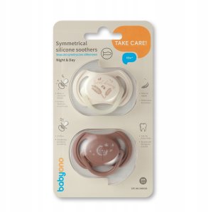 Canpol BABY ONO 1669/03 SMOCZKI SYMETRYCZNE SILIKONOWE 18 M 2
