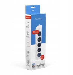 Przedłużacz elektryczny 4 gniazdowy + USB-A + USB-C MT143 Montis 2