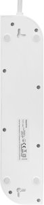 Przedłużacz elektryczny 4 gniazdowy + USB-A + USB-C MT143 Montis 5