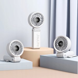 Wentylator Jisulife Mini wentylator Jisulife Handheld Fan Life7 5000mAh przenośny wiatraczek USB - szary 4