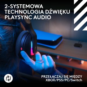 Słuchawki Logitech Astro A20 X Czarne (939-002247) 2