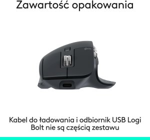 Mysz Logitech MX Master 3S Bluetooth Edition Graphite (910-007501) 11