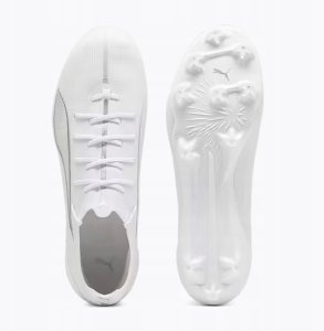 Puma Buty Ultra 5 Ultimate FG, białe, r. 43 4