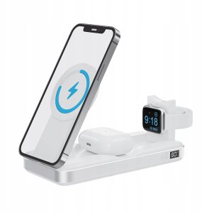 Powerbank Forever Forever power bank bezprzewodowy MATB-300 10000 mAh 3w1 biały 14