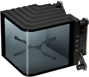 TRYX TRYX Panorama CPU Wasserblock, AMOLED-Display, Intel- und AMD-Sockel - schwarz 2