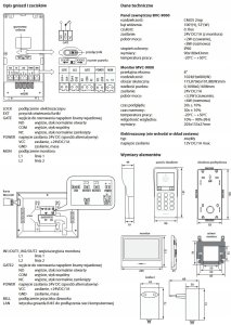 Laskomex Laskomex Zestaw wideodomofonowy 2- wire IP GEMINI ZEST 4