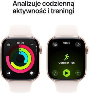 Smartwatch Apple Watch 11 GPS 42mm Rose Gold Alu Sport Band M/L Różowy  (MEU44ZR/A) 4