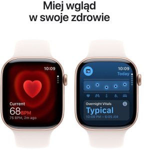 Smartwatch Apple Watch 11 GPS 42mm Rose Gold Alu Sport Band M/L Różowy  (MEU44ZR/A) 5