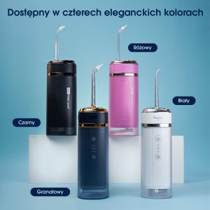 Irygator ZENT Stream+ bezprzewodowy PRO 360 Czarny 7