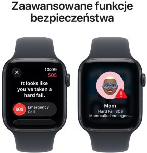 Smartwatch Apple Watch SE 3 GPS + Cellular 40mm Midnight Alu Sport M/L Granatowy  (MEPC4ZR/A) 7