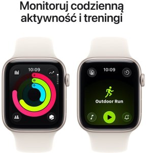 Smartwatch Apple Watch SE 3 GPS + Cellular 44mm Starlight Alu Sport M/L Beżowy  (MEPF4MP/A) 6