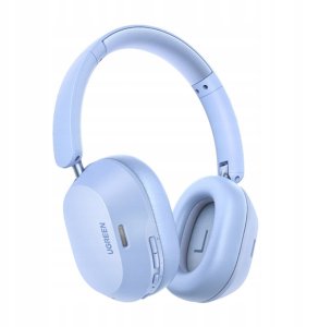 Słuchawki Ugreen Bezprzewodowe słuchawki nauszne HiTune Max 5C Hybrid ANC Bluetooth 5.4 (niebieskie) 5
